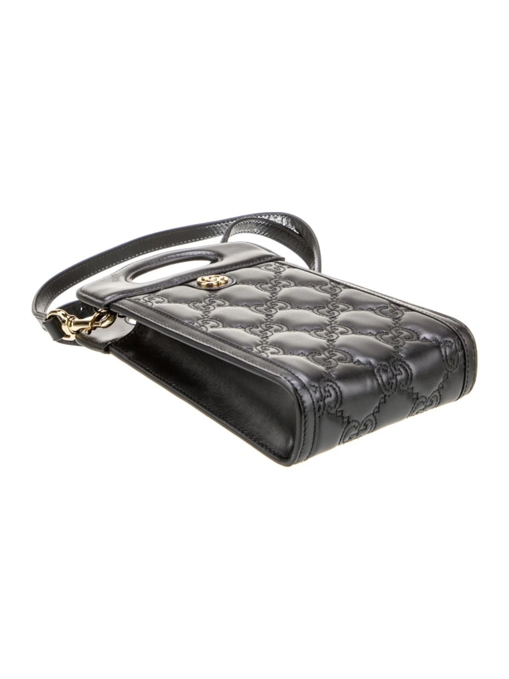 Gucci GG Marmont Mini Crossbody Tote Bag - Picture 4 of 5